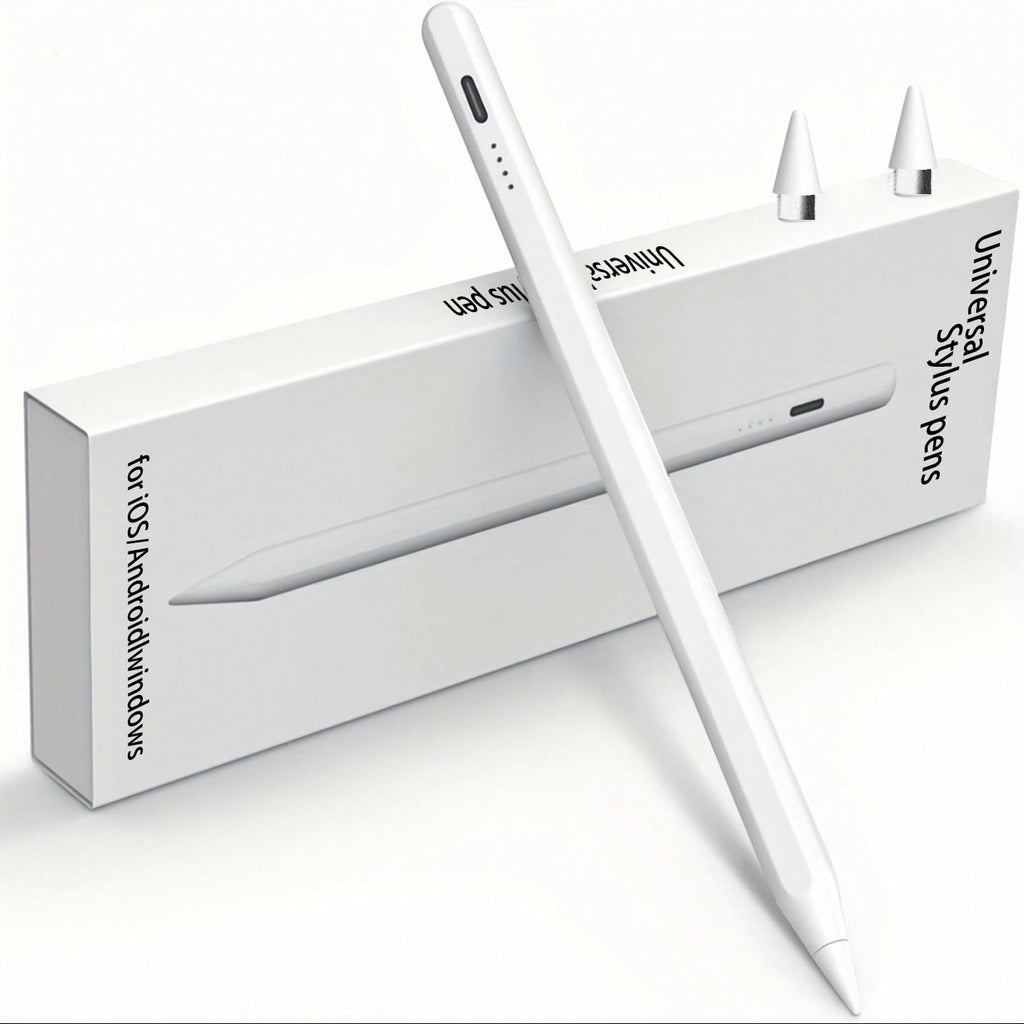 Universal Capacitive Touch Pen for Tablets Smartphones White
