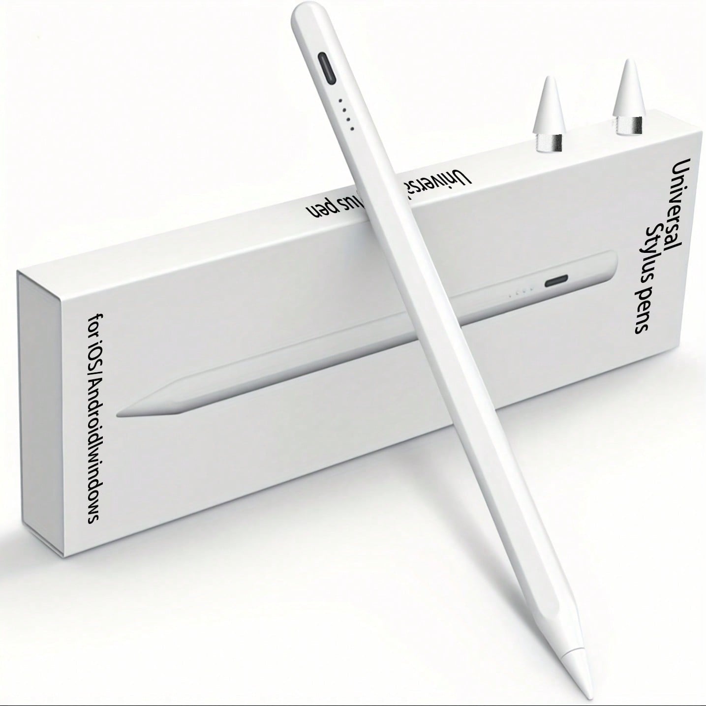 Universal Capacitive Touch Pen for Tablets Smartphones White