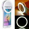 Anello LED Selfie Clip-On per Smartphone