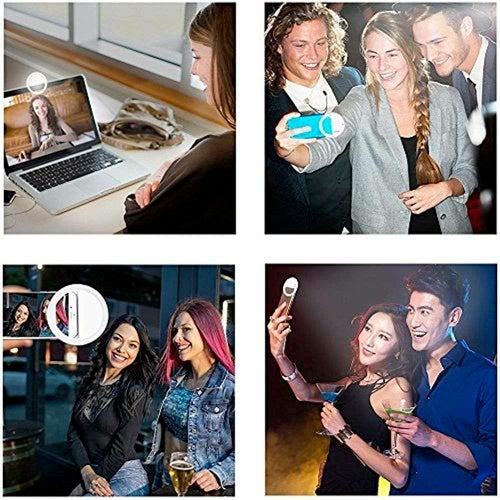 Anello LED Selfie Clip-On per Smartphone