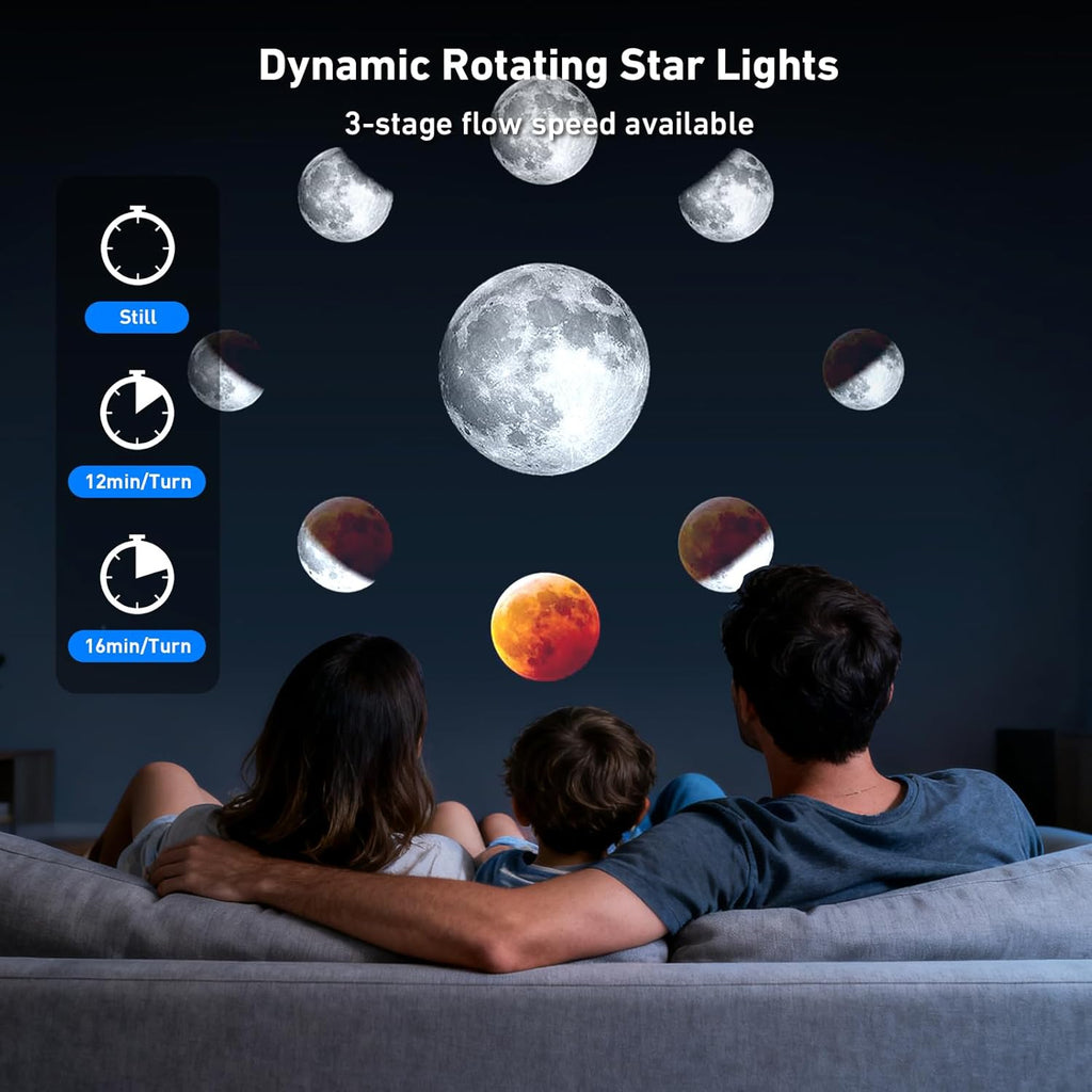 Home Planetario Nebulosa Luna Pianeti Stella Proiettore Da Soffitto Con 12Pcs Film Discs, Quite, Luce Notturna Lampada Di Proiezione