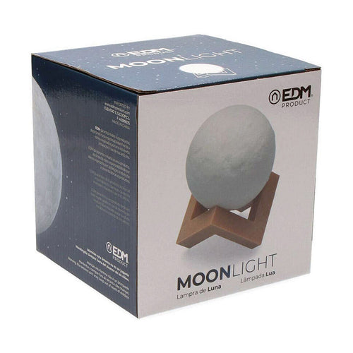 Lampada da Scrivania Luna EDM – Luce LED Multicolore 3,7V