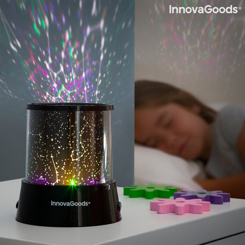Proiettore Galassia LED 2 in 1 — Luce Notturna per Bambini e Camera