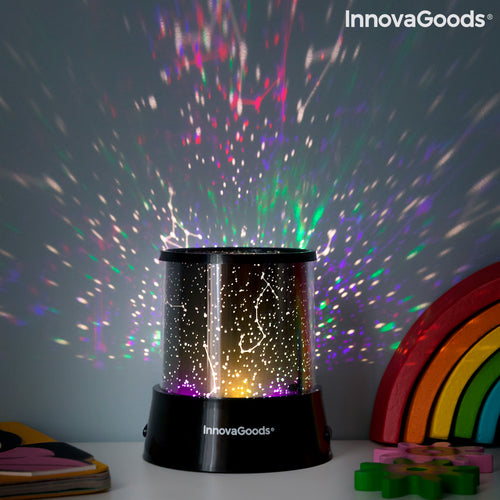 Proiettore Galassia LED 2 in 1 — Luce Notturna per Bambini e Camera