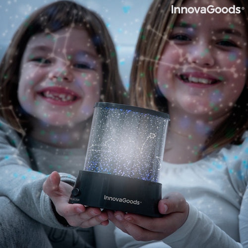 Proiettore Galassia LED 2 in 1 — Luce Notturna per Bambini e Camera
