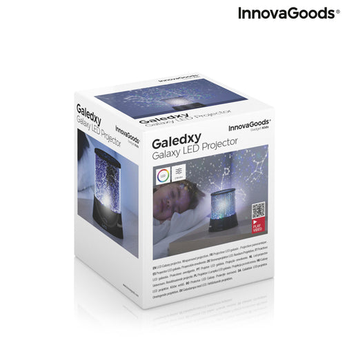 Proiettore Galassia LED 2 in 1 — Luce Notturna per Bambini e Camera
