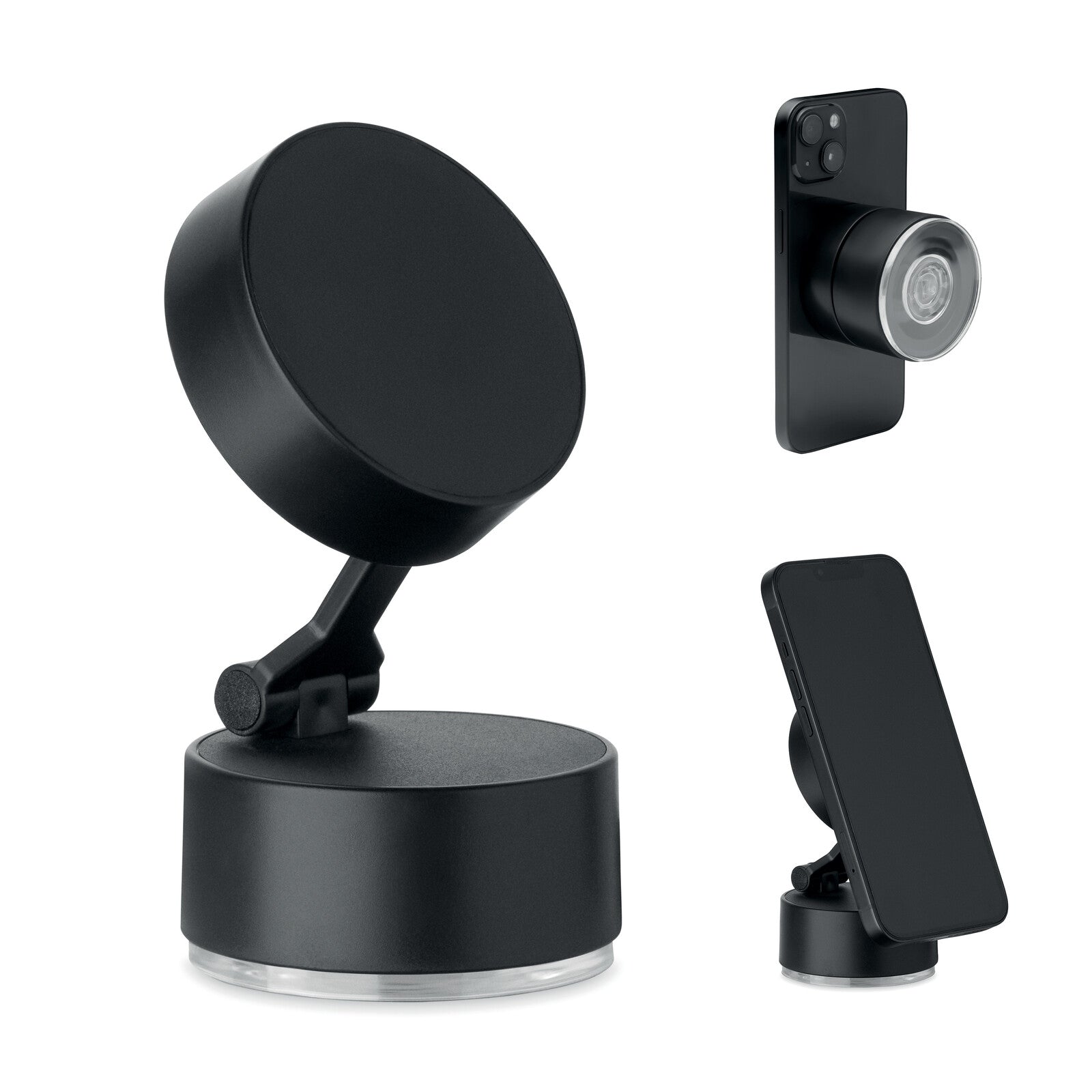 Porta Telefono Magnetico Magphone Nero 59x48.6x65mm