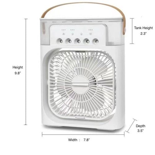Ventilatore Raffrescatore da Tavolo Portatile