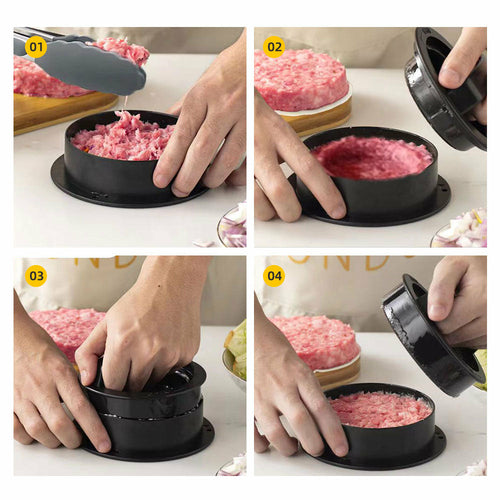 pressa per hamburger circolare
