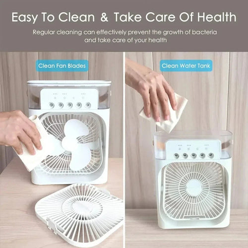Ventilatore Raffrescatore da Tavolo Portatile