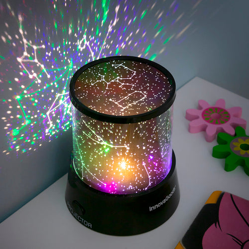 Proiettore Galassia LED 2 in 1 — Luce Notturna per Bambini e Camera