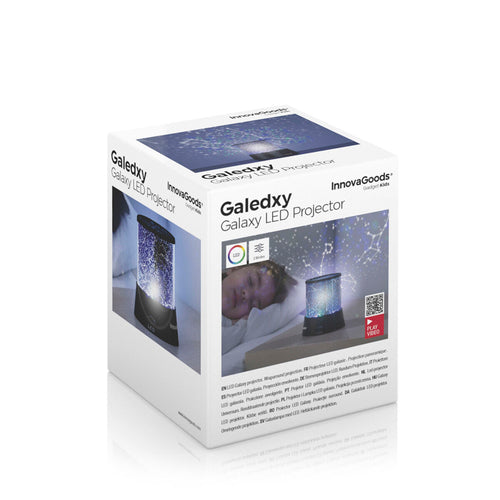 Proiettore Galassia LED 2 in 1 — Luce Notturna per Bambini e Camera