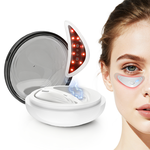 Dispositivo Beauty Occhi EMS — Luce Rossa, Microcorrenti, Anti-Rughe